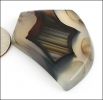 BLACK SKIN AGATE DESIGNER CABOCHON (India) � 40.15 ct.